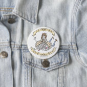 Klassiek Lolita Suffocate Ronde Button 7,6 Cm (In situ)