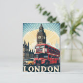 Klassiek Londen Engeland Reizen Briefkaart (Staand voorkant)