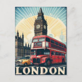 Klassiek Londen Engeland Reizen Briefkaart (Voorkant)
