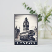 Klassiek Londen Engeland Reizen Briefkaart (Staand voorkant)