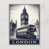 Klassiek Londen Engeland Reizen Briefkaart (Voorkant)