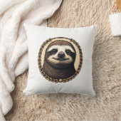 Klassiek luiaard graveer natuur shirt (1) kussen (Deken)