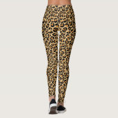 Klassiek luipaard serie ontwerp 6 leggings (Achterkant)
