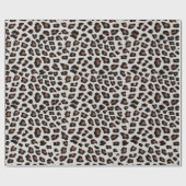 Klassiek Luipaardprintpatroon Cadeaupapier (Vlak)