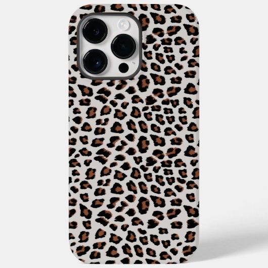 Klassiek luipaardprintpatroon Case-Mate iPhone case (Achterkant)