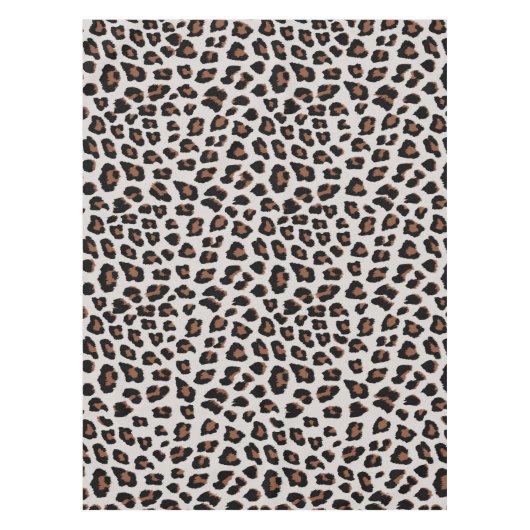 Klassiek luipaardprintpatroon tafelkleed (Voorkant)
