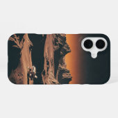 Klassiek Maans Landschap iPhone 16 Hoesje (Achterkant horizontaal)