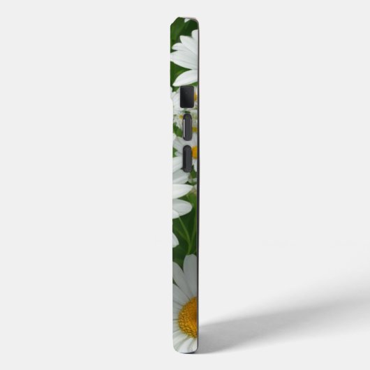 Klassiek madeliefpatroon witte bloemenvelden groen Case-Mate iPhone case (Achterkant / Links)