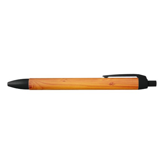 Klassiek Mahogany Wood Blauwe Inkt Pen (Bovenkant)