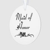 Klassiek Maid of Honor Ornament (voorkant)