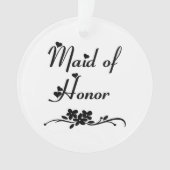 Klassiek Maid of Honor Ornament (voorkant)