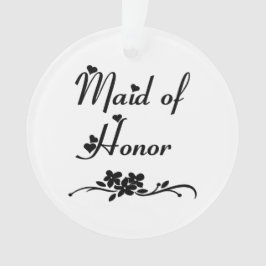 Klassiek Maid of Honor Ornament