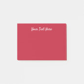 Klassiek massief True rood Post-it® Notes (Voorkant)