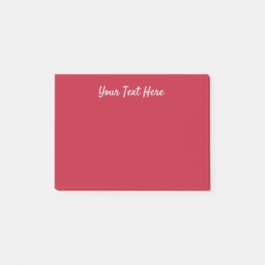 Klassiek massief True rood Post-it® Notes (Voorkant)