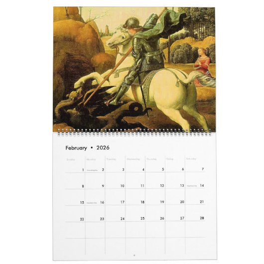 Klassiek masterstuk kalender (Feb 2026)