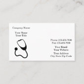 klassiek medisch visitekaartje (Voorkant)