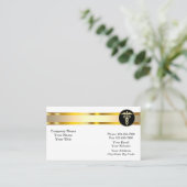 klassiek medisch visitekaartje (Staand voorkant)