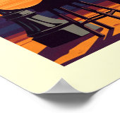 Klassiek Memphis Tennessee Poster (Hoek)