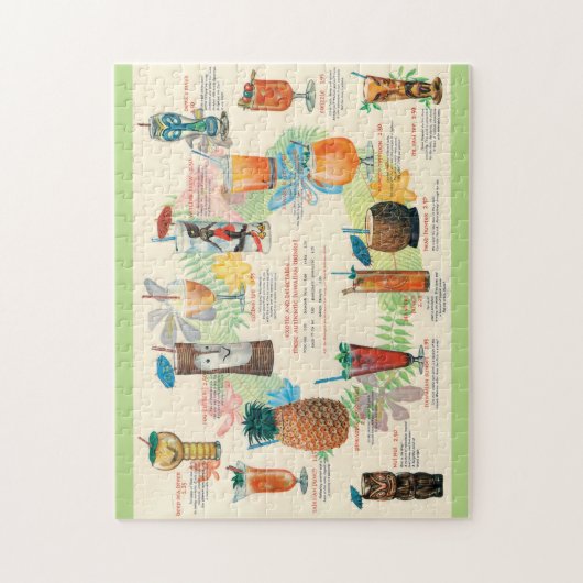 Klassiek menu legpuzzel (Verticaal)