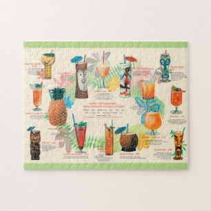 Klassiek Menu Tiki Legpuzzel