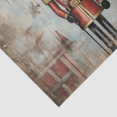 Klassiek met een Twist: Edgy Nutcracker Tissue Pap Tissuepapier (Detail)