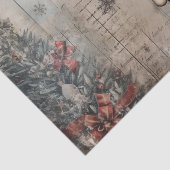 Klassiek met een Twist: Edgy Nutcracker Tissue Pap Tissuepapier (Detail)