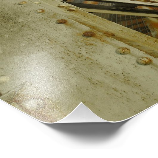 Klassiek metaal foto afdruk (Hoek)