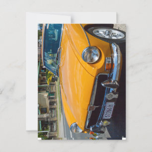 Klassiek MGB GT Roadster Briefkaart