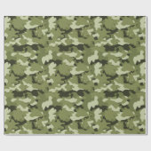 Klassiek militair camouflage-patroon Wrapppapier Cadeaupapier (Vlak)