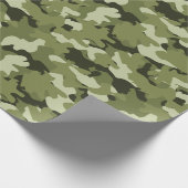 Klassiek militair camouflage-patroon Wrapppapier Cadeaupapier (Hoek)