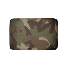 Klassiek militair camouflagepatroon badmat