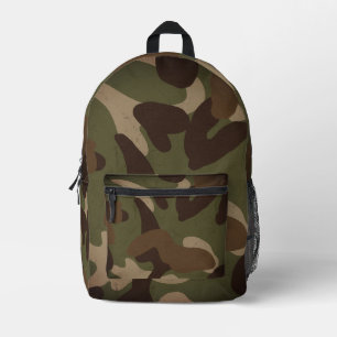 Klassiek militair camouflagepatroon bedrukte rugzak