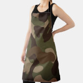 Klassiek militair camouflagepatroon schort (Insitu)