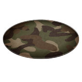 Klassiek militair camouflagepatroon snijplank (Hoek)