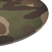 Klassiek militair camouflagepatroon snijplank (Hoek)