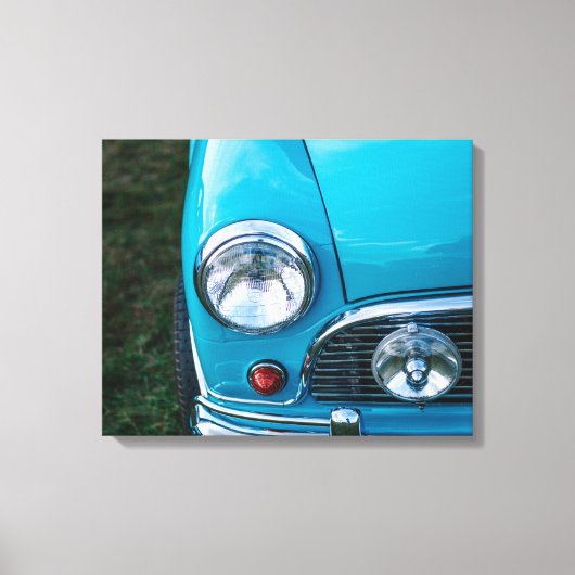 Klassiek Mini Austin Canvas Afdruk (Voorkant)