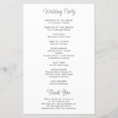 Klassiek minimalistisch Eucalyptus Weddenschap pro (Achterkant)