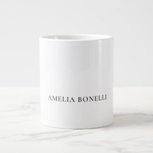 Klassiek Minimalistisch Professioneel Eenvoudig Grote Koffiekop