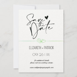 Klassiek minimalistisch, uilen in love save-the-da kaart