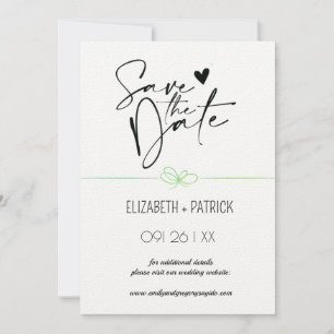 Klassiek minimalistisch, uilen in love save-the-da kaart