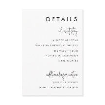 Klassiek minimalistisch zwart-wit klein detail