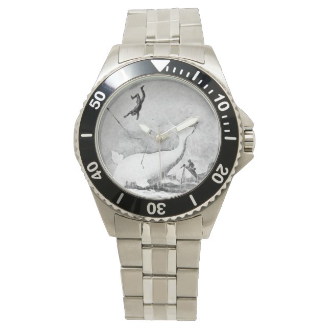 Klassiek Moby Dick horloge (Voorkant)