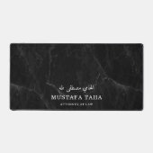 Klassiek Modern Aangepast Engels en Arabisch Bureaumat (Voorkant)