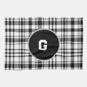 Klassiek modern geruit theedoek (Horizontaal)