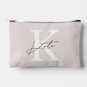 Klassiek modern monogram bruidsmeisje cadeau etui (Voorkant)