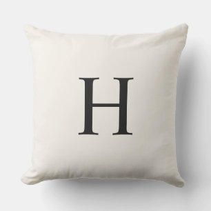 Klassiek Modern Monogram Buitenkussen