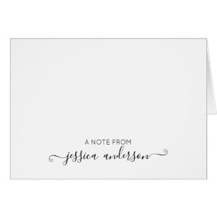 Klassiek Modern Stijlvol Elegant Zwart Grijs Scrip