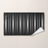 Klassiek modern zwart-wit patroon bad handdoek (Handdoek)