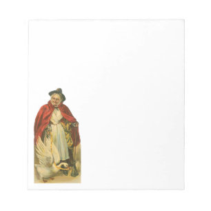 Klassiek Moeder de Gans Oud-Victoriaans Verhalenbo Notitieblok