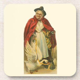 Klassiek Moeder de Gans Verhalenboek uit het Victo Onderzetter